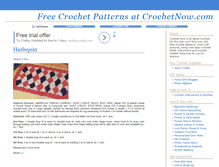 Tablet Screenshot of crochetnow.com